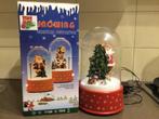 Kerstmis in stolp  met verlichting en opblaas sneeuw, Diversen, Ophalen of Verzenden, Zo goed als nieuw
