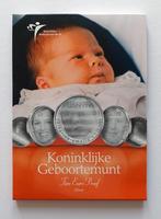 Geboortemunt zilver 10 Euro Amalia 2004 Proof in mapje, Zilver, Euro's, Ophalen of Verzenden, Koningin Beatrix