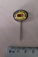 Mooi vintage speldje Lekkerkerk Oliehandel W.D. Eerland, Ophalen of Verzenden, Zo goed als nieuw, Merk, Speldje of Pin