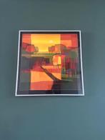 Ton Schulten "Kleurrijke doorkijk" 2009, Ophalen