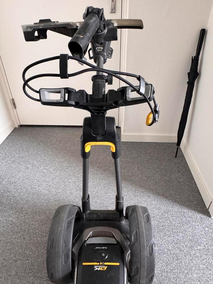 PowaKaddy CT6 GPS Trolley, Sport en Fitness, Golf, Gebruikt, Golfkar, Overige merken, Ophalen of Verzenden
