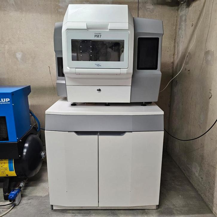 Ivoclar PrograMill PM7 – complete set + ALUP compressor, Doe-het-zelf en Verbouw, Gereedschap | Freesmachines, Gebruikt, Elektrisch