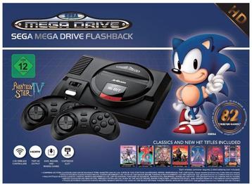 Sega Mega Drive Flashback met 2 Draadloze Controllers beschikbaar voor biedingen