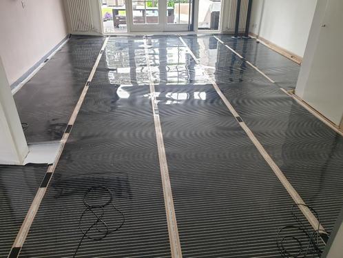 Innovatieve infrarood vloerverwarming 0,3mm dik - €32/m2, Huis en Inrichting, Stoffering | Vloerbedekking, Nieuw, Laminaat, Ophalen of Verzenden
