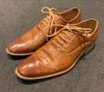 Emilio Luca Heren Schoenen - Maat 41 - Echt Leder, Bruin, Ophalen of Verzenden, Zo goed als nieuw, Emilio Luca