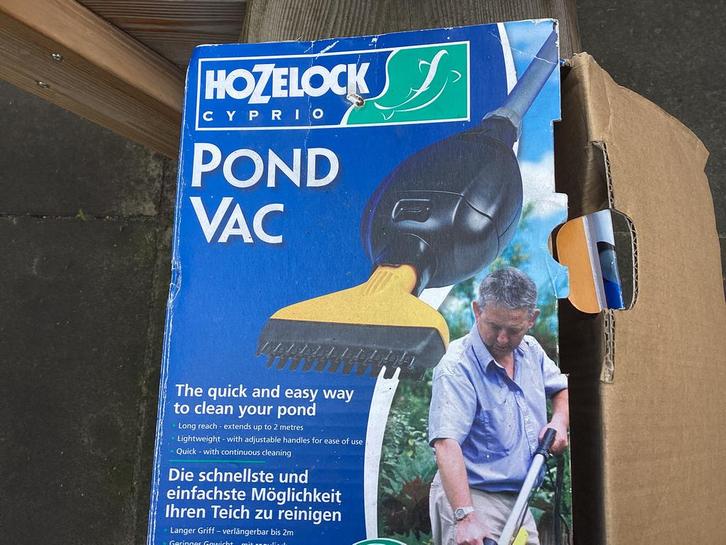 Vijver stofzuiger, Tuin en Terras, Vijvers, Gebruikt, Ophalen
