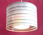 retro hanglamp met binnenkap, diameter 29 cm, hoogte 20 cm, Ophalen of Verzenden, Gebruikt, Retro, Minder dan 50 cm