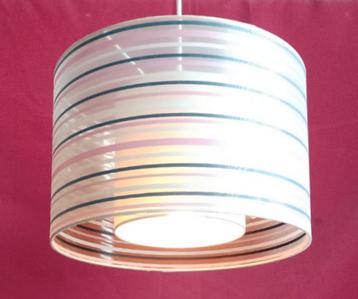 retro hanglamp met binnenkap, diameter 29 cm, hoogte 20 cm  beschikbaar voor biedingen