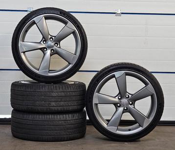 Nette 20" Orig AUDI A6 Rotor Velgen+Banden 5x112 A7 beschikbaar voor biedingen