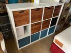 Ikea Kallax vakken kast 3x4 wit (bakken alleen in overleg), Ophalen, Zo goed als nieuw, Minder dan 150 cm, Minder dan 100 cm