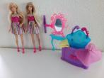 BARBIE Poppen met Hair-Tastic ! Color & Wash Salon V4411, Ophalen of Verzenden, Gebruikt, Pop