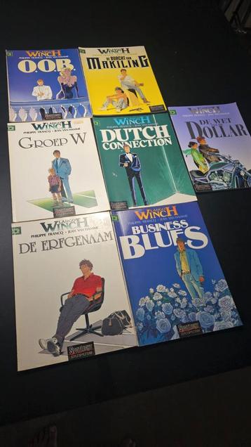Largo Winch - 7 delen - Philippe Francq & Jean Van Hamme beschikbaar voor biedingen
