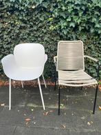 Prachtige set eetkamerstoelen Japandi/scandinavische stijl, Tuin en Terras, Tuinstoelen, Ophalen, Zo goed als nieuw