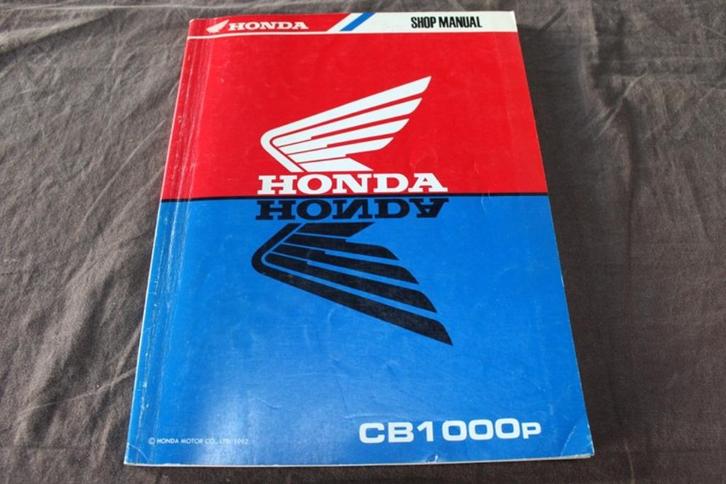 Honda CB1000 p 1992 / 1993  motorcycle shop manual, Motoren, Handleidingen en Instructieboekjes, Honda, Ophalen of Verzenden