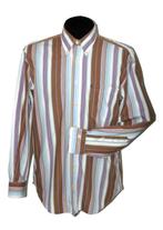 Paul Stuart gestreept overhemd, multicolor, Mt. M, Overige kleuren, Verzenden, Halswijdte 39/40 (M), Zo goed als nieuw