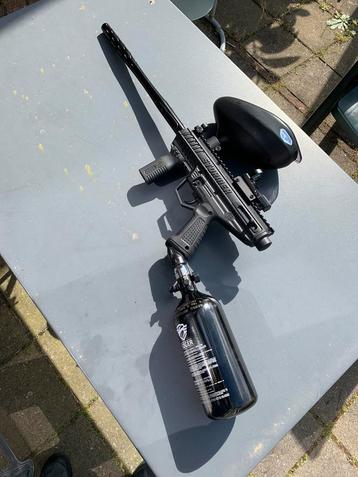 Tipmann paintball pistoool met verlengde loop beschikbaar voor biedingen
