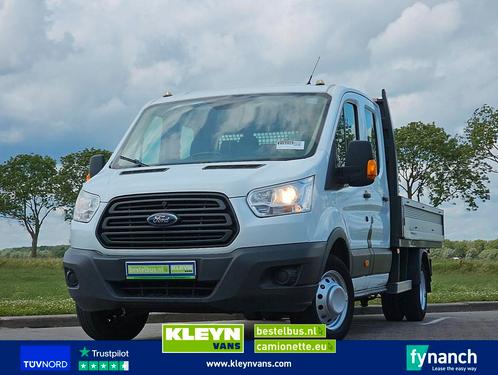 FORD TRANSIT 2.2 dub.cab open-laadbak, Auto's, Bestelauto's, Bedrijf, Te koop, ABS, Airconditioning, Centrale vergrendeling, Elektrische buitenspiegels