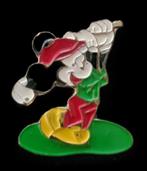 Mickey Mouse met golfstick pin, Verzenden, Nieuw, Figuurtje, Speldje of Pin