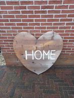 Houten hart decoratie, Huis en Inrichting, Woonaccessoires | Tekstborden en Spreuken, Ophalen of Verzenden, Zo goed als nieuw