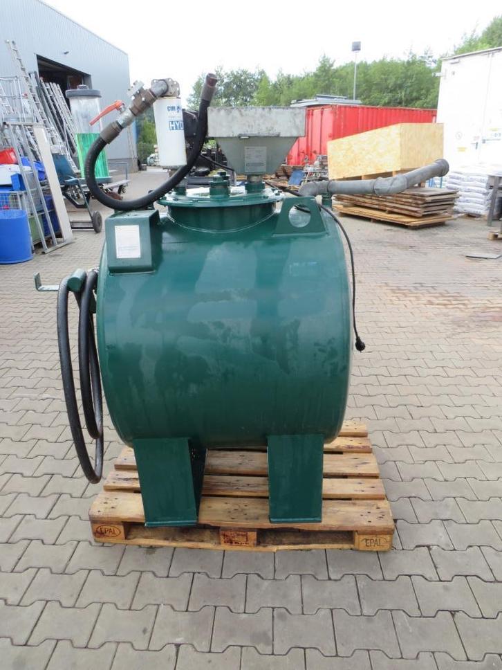 Bovengronds stalen brandstoftank | dubbelwandig, Doe-het-zelf en Verbouw, Overige Doe-het-zelf en Verbouw, Gebruikt, Ophalen