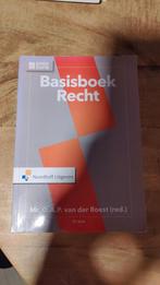 Basisboek Recht - Mr. O.A.P. van der Roest, Gelezen, Mr. O.A.P. van der Roest, Gamma, HBO