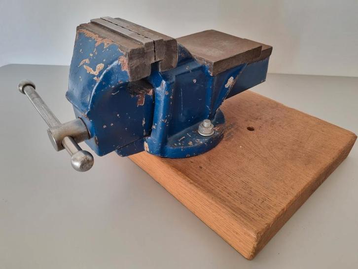 Zware bankschroef, Doe-het-zelf en Verbouw, Gereedschap | Handgereedschap, Gebruikt, Ophalen