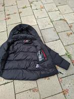 AB Jas - Zwarte Winterjas, Kleding | Heren, Maat 52/54 (L), Zwart, Ophalen of Verzenden, Gedragen