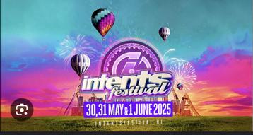 Intents zaterdag en zondag VIP ticket beschikbaar voor biedingen