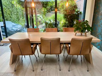 Eetkamertafel incl 6 stoelen beschikbaar voor biedingen