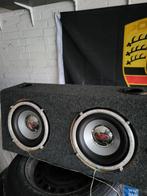 Rockford Fosgate 2x10 inch met behuizing 1000 watt/ 500 RMS, Auto diversen, Autospeakers, Gebruikt, Ophalen of Verzenden