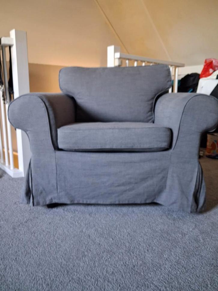 Fauteuil Ektorp Ikea, Huis en Inrichting, Fauteuils, Zo goed als nieuw, 75 tot 100 cm, Ophalen