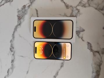 iPhone 14 Pro 128GB - Nieuwe Staat, 86% Batterij. Goud beschikbaar voor biedingen