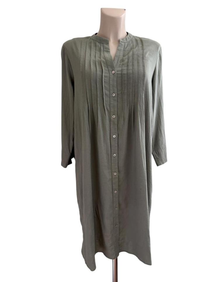 Expresso jurk NIEUW M, Kleding | Dames, Jurken, Nieuw, Maat 38/40 (M), Groen, Onder de knie, Ophalen of Verzenden