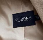 Purdey lichtbeige jasje maat 44[dm], Kleding | Dames, Jasjes, Kostuums en Pakken, Beige, Maat 42/44 (L), Ophalen of Verzenden