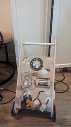 Tryco loopwagen hout - draak met busyboard, Ophalen, Zo goed als nieuw, Duw- of Trekspeelgoed