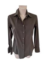 Caliban blouse bruin L, Bruin, Verzenden