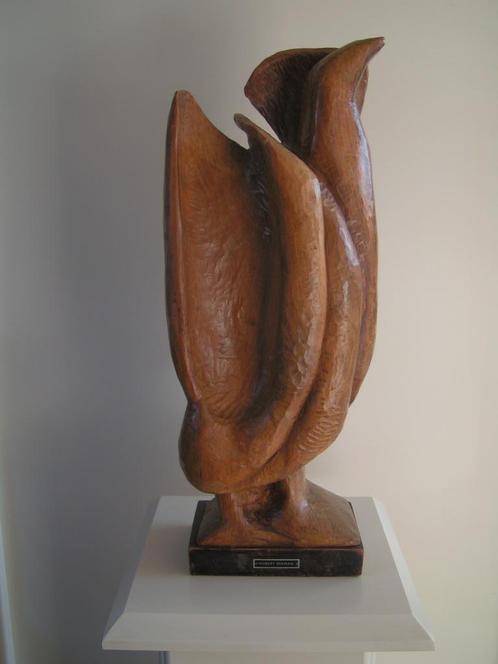 Sculptuur Bekman (beeldend kunstenaar) Ontwerp en beeld 1969, Antiek en Kunst, Kunst | Beelden en Houtsnijwerken, Ophalen of Verzenden