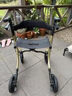 Multimotion light lichtgewicht Rollator opvouwbaar champagne, Ophalen, Lichtgewicht, Zo goed als nieuw
