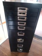 Metalen vintage ladenkastje, Minder dan 50 cm, Gebruikt, Ophalen of Verzenden, Minder dan 100 cm