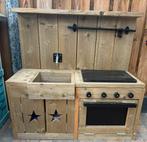 Steigerhouten Kinderkeuken, Ophalen, Gebruikt, Hout, Speelkeuken