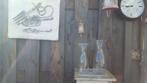 2x glazen karaf, Italiaans, Bormioli Rocco, helder glas. 3A2, Tweedehands verkoop, Tweedehands verkoop, Gebruikt, Ophalen of Verzenden