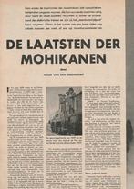 Vintage knipsel 1957 NS Spoorwegen laatste stoomloks, Ophalen of Verzenden, Gebruikt, Trein, Overige typen