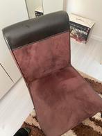 Stoel 1x, Huis en Inrichting, Stoelen, Ophalen, Gebruikt, Bruin, Stof