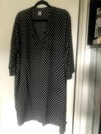 LUNA SERENA zwarte + motief jurk maat XXL V hals, Zwart, Maat 46/48 (XL) of groter, Ophalen of Verzenden, Zo goed als nieuw