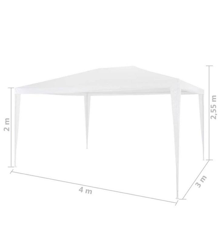 Partytent te koop! 3x4 meter, Tuin en Terras, Partytenten, Zo goed als nieuw, Minder dan 5 meter, Ophalen
