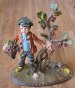 Druivenplukker vintage beeld kitch druiven oogst druif wijn, Ophalen of Verzenden, Frankrijk, Overige typen