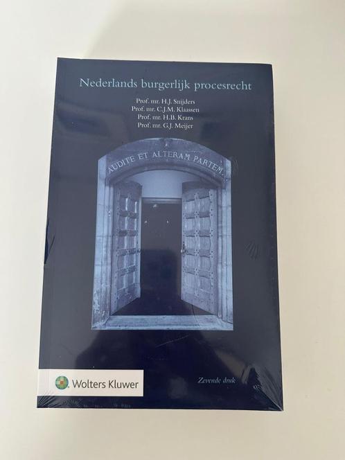 Nederlands burgerlijk procesrecht, Boeken, Studieboeken en Cursussen, Nieuw, WO, Alpha, Ophalen of Verzenden