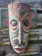 afrikaans houten masker, Ophalen of Verzenden