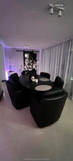Luxe super mooie Eettafel , uit mango hout !, Ophalen of Verzenden, Zo goed als nieuw