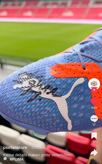 Gesigneerde Bakayoko PSV Schoen beschikbaar voor biedingen